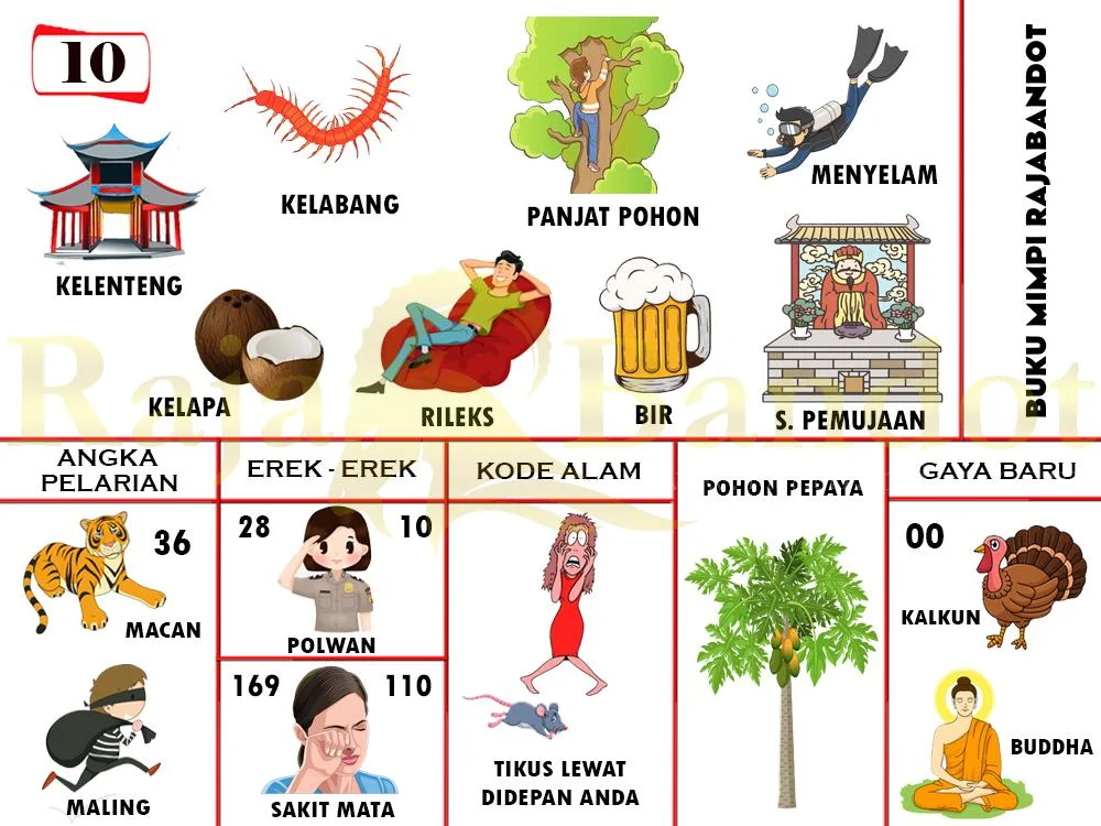buku mimpi erek erek togel 10