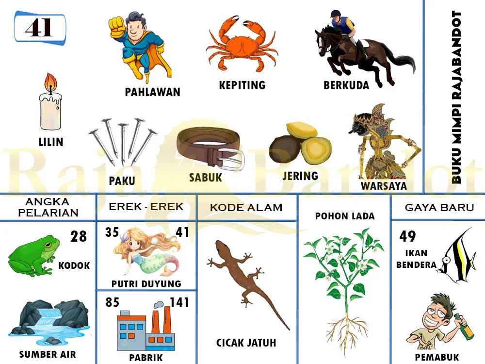 buku mimpi erek erek togel 41